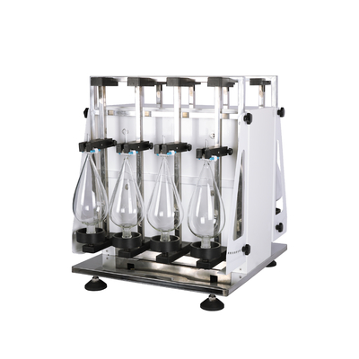 Máy lắc đứng dạng lỏng hóa học, Máy lắc phễu riêng 8 cái X 1000ml