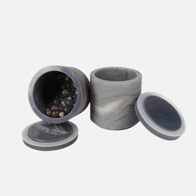 chất lượng  Hard 100ml - 5L Lab Ball Mill Jars Agate Grinding With Lid nhà máy sản xuất